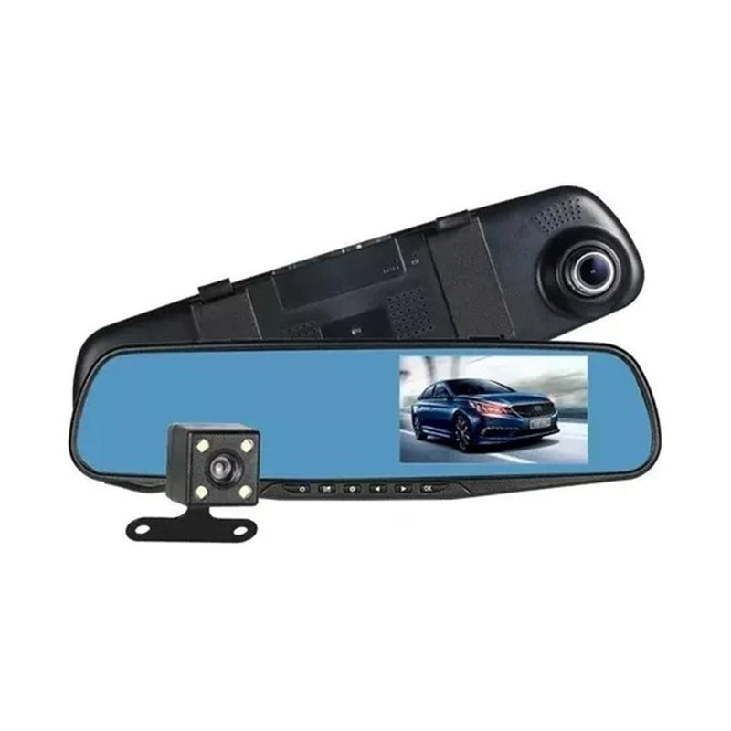 🚗 Espejo Retrovisor Doble Camara Dvr Hd🚗