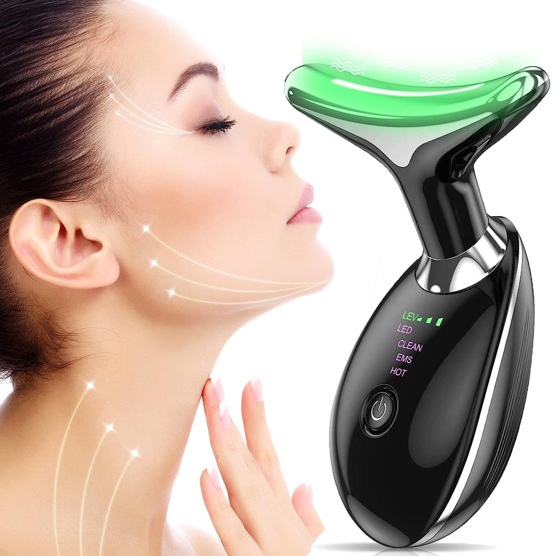 ✨ Masajeador facial antipapada 🌟 CON LUZ LED ✨ + Regalo 🎁